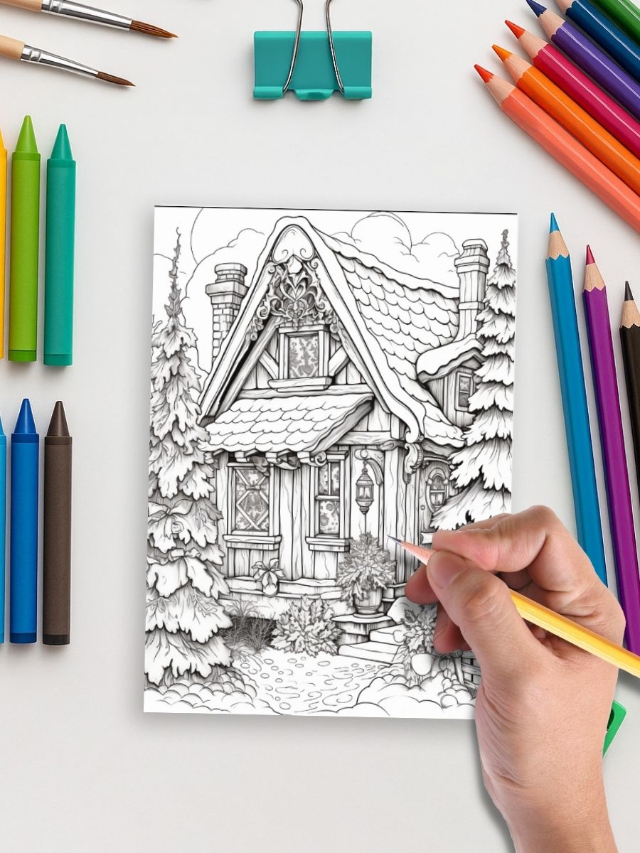 Cozy Christmas – 50 Holiday Celebration Pages - Image 5