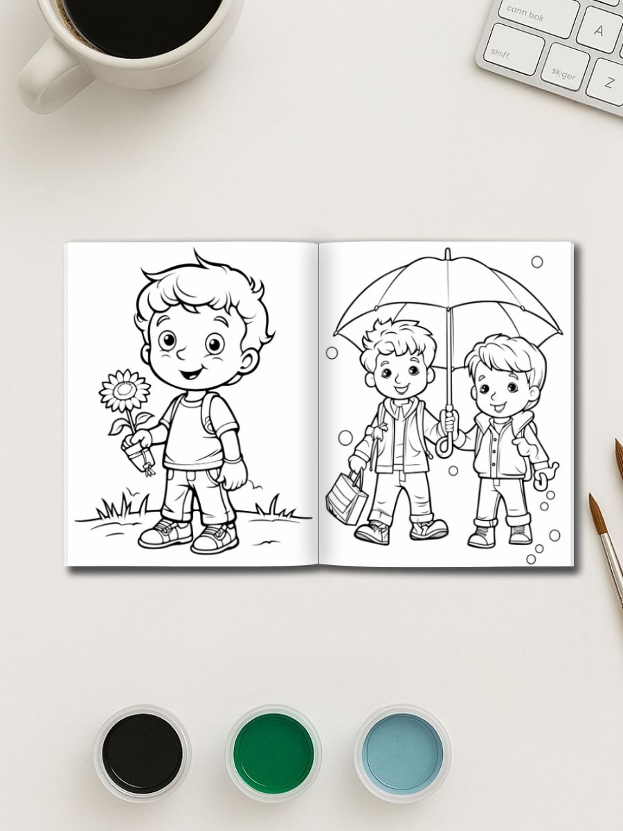 Playtime Color World - 100 Kids Coloring Pages - Image 2