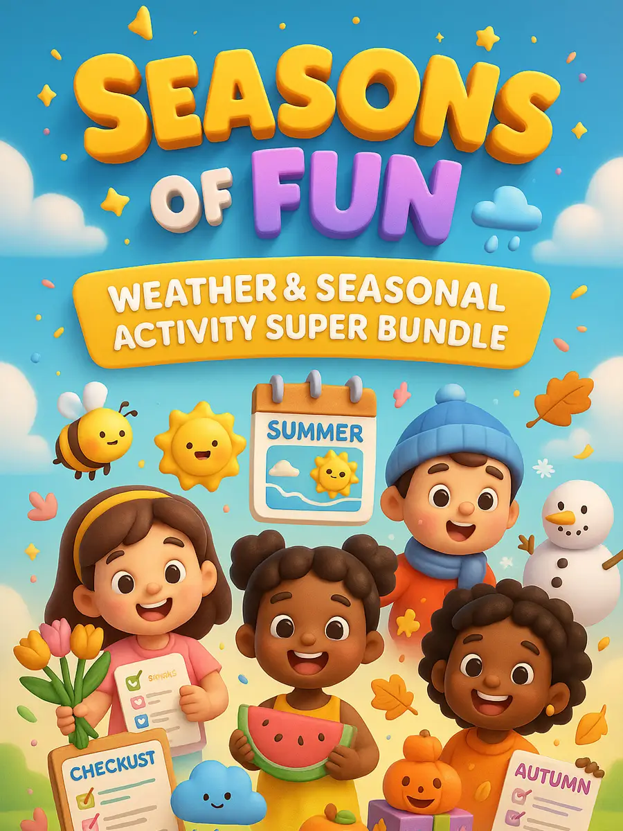 Seasons of Fun – Weather & Seasonal Activity Super Bundle